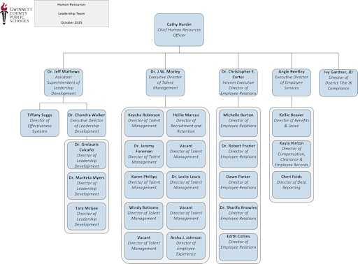 Organizational Structure - Gwinnett County Public Schools