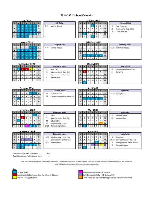 Scarsdale Public School Calendar 2025