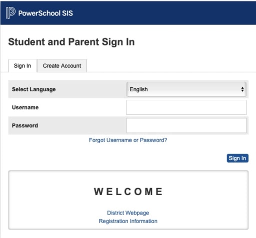 PowerSchool Login