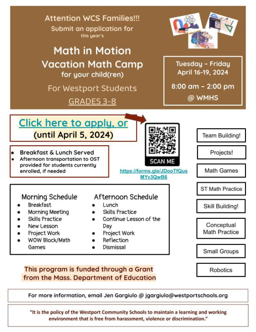 Westport Middle School - Westport Community Schools