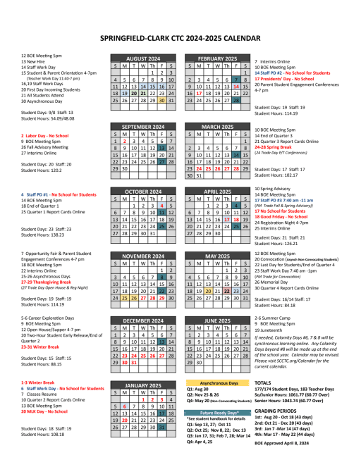 district-calendar-springfield-clark-career-technology-center