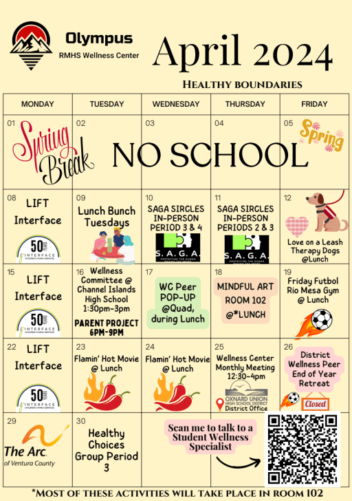 Calendar - Rio Mesa High School