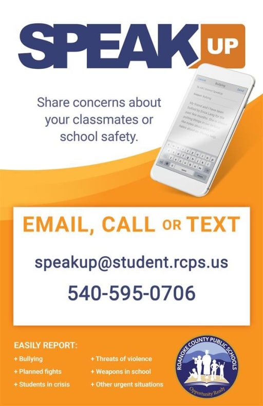 speak up poster