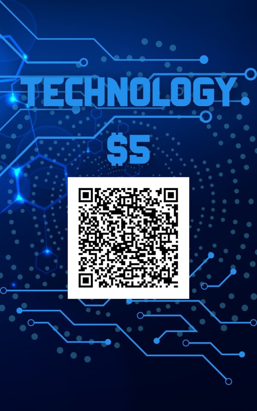 tech fees qr code