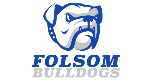 Folsom Bulldogs Logo Logomark Bluegray1