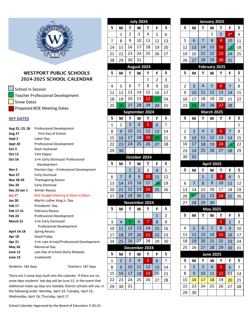Deib Calendar 2025