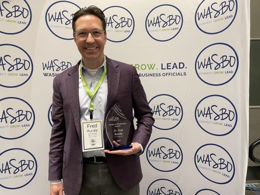 Superintendent Rundle Honored with WASBO 2024 Leader of ...