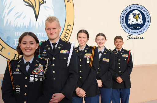 Sarasota Military Academy Logo Sarasota Military Academy STRIVE Award
