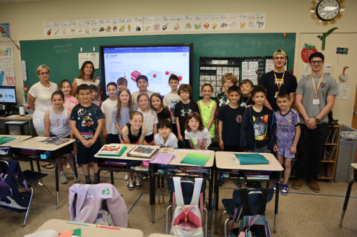 Third Grade School Class