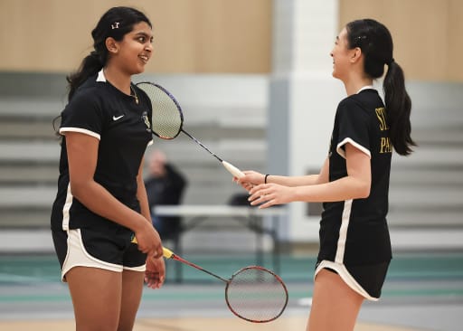 Badminton girls discount