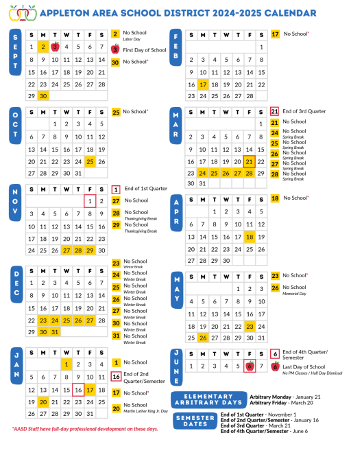 Aasd 2025 26 Calendar