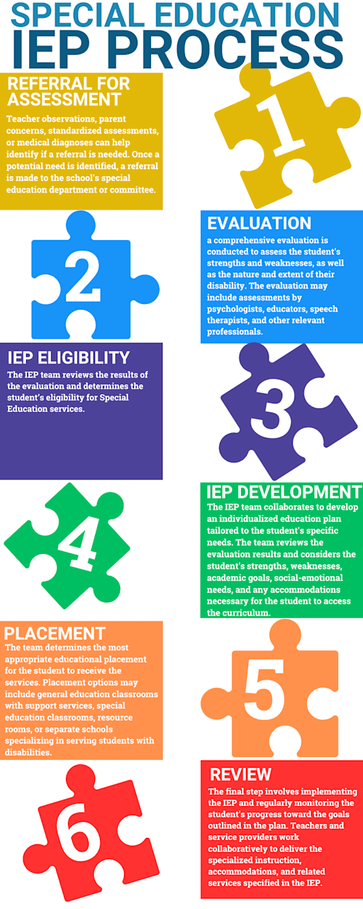 Flow chart of the IEP process