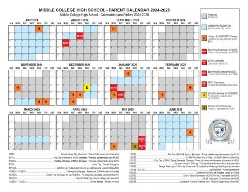 Mchs Calendar 2025 26