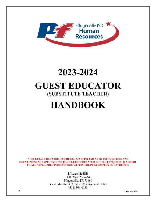 Guest Educator Handbook