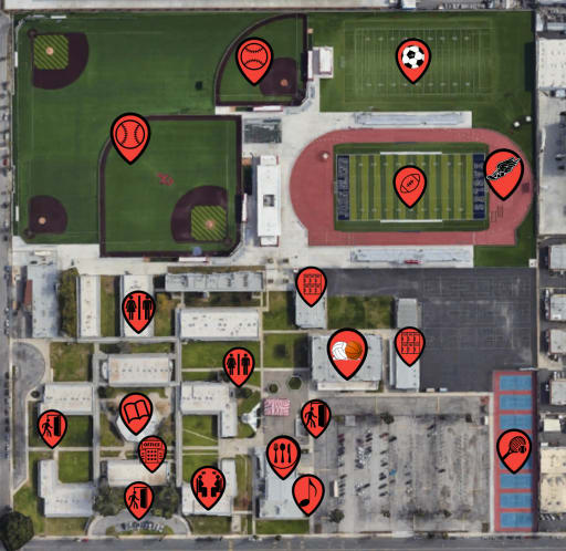 Primary School Campus Map