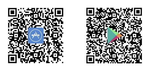 QR codes. 
