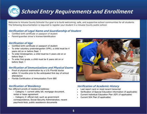 Parent Guide and School Calendar 2024-2025 - Volusia County Schools