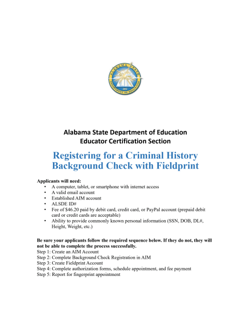 Substitute Employment - Anniston City Schools