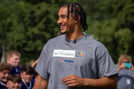 Jordan Love visits West High School to announce new initative | Default  GBAPS Stories Page