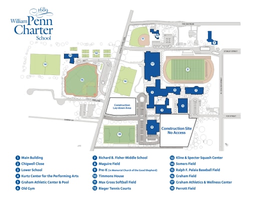 William Penn Charter School office