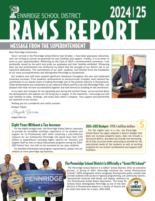 Pennridge Rams Logo