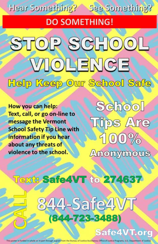 prevent posters for schools