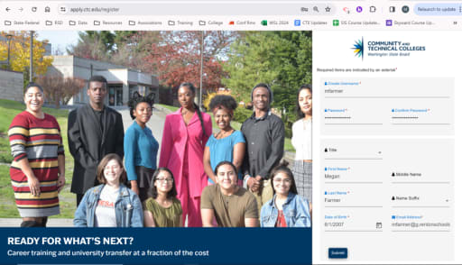 ctcLink Account Setup - Renton School District 403