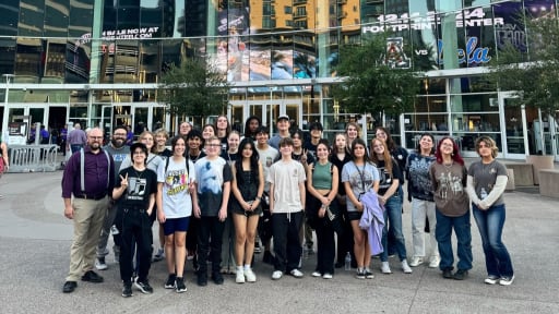 Visionary Violinist: Lindsey Stirling Inspires Mesquite High 