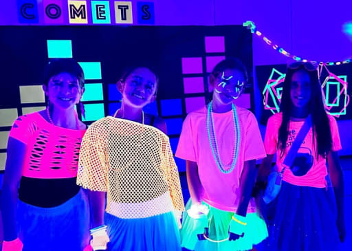 Theme Party Neon Clothes For Party 80s Fancy Dress Neon Theme Party Dress A  Bright Night For Families And Fun: Glow Party