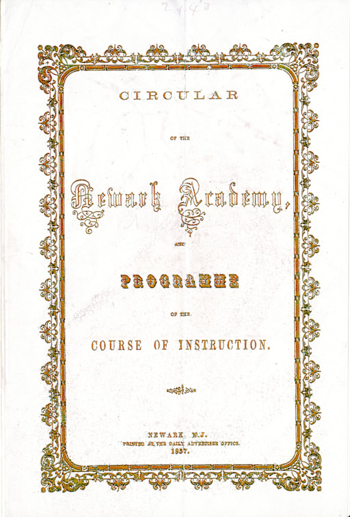 Newark Academy's First Curriculum Catalog