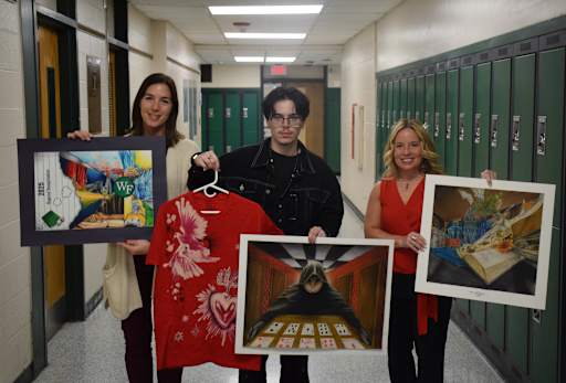 WFSD Artist of the Month: Mike Amodeo Wins Yearbook Cover Design