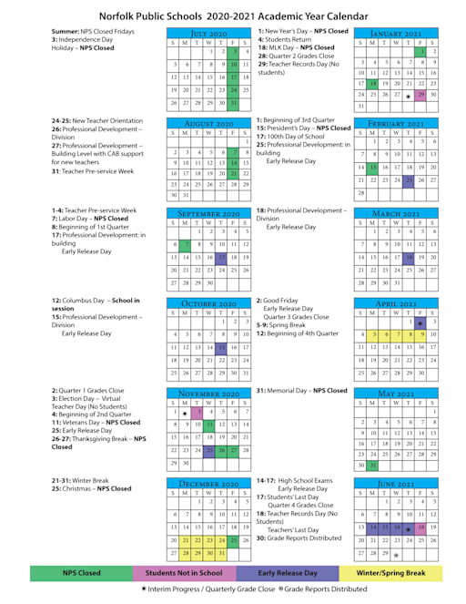 Academic Calendars