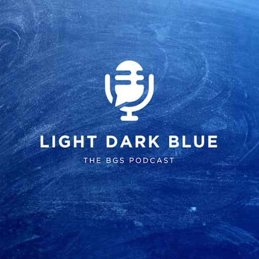 Light Dark Blue Podcast Link Tile