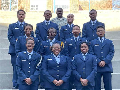 afjrotc dress blues Uniforms