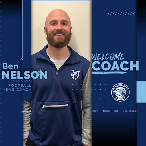 New HHS Head Football Coach Ben Nelson.