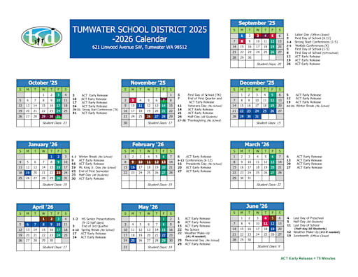 act dates 2025 25 pdf