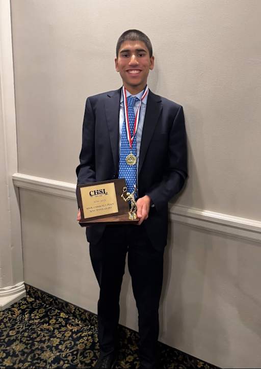 Victor Verma '25 Named 2025 CHSL Scholar Athlete for Tennis