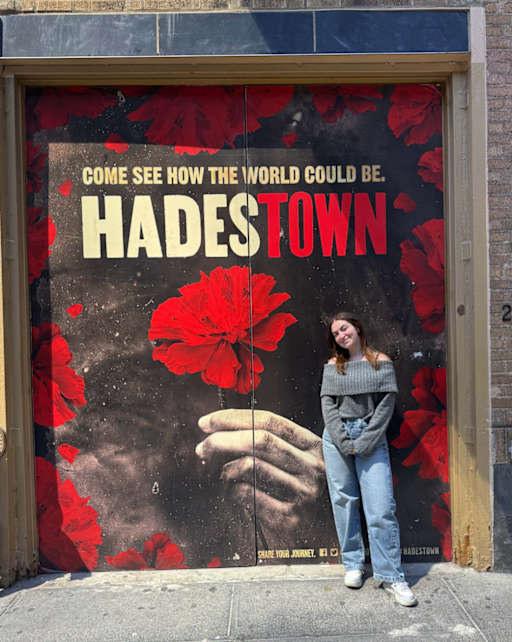 Lindsay Kaplan (Shelton Class of 2020) is Assistant Company Manager of the Broadway Production of Hadestown