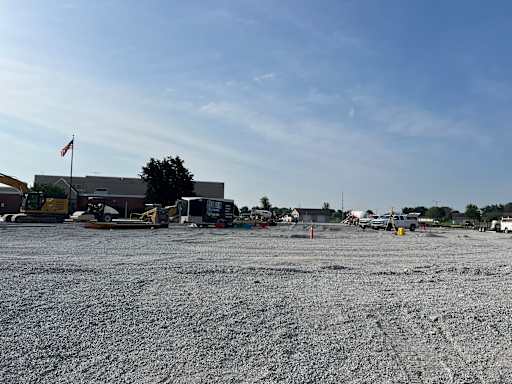 Tanner parking lot construction