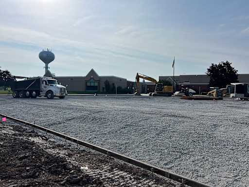 Tanner parking lot construction