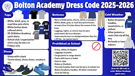 Dress Code - Bolton Academy