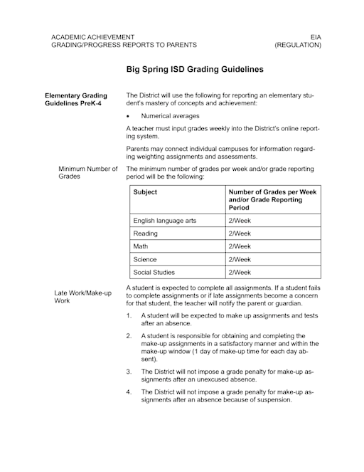 in school suspension rules pdf