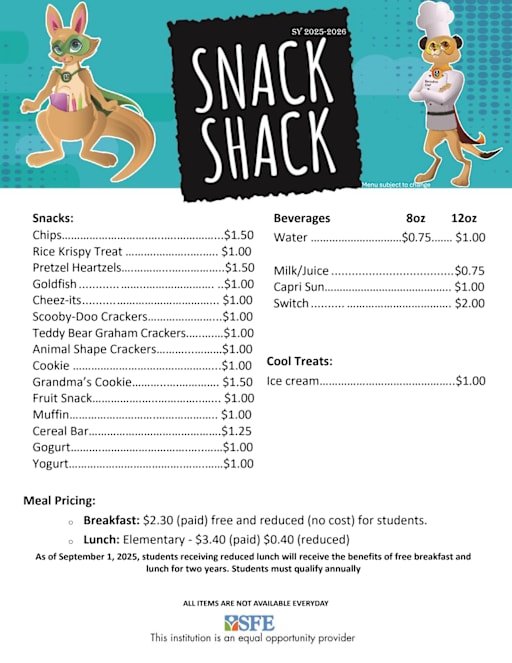healthy snacks list pdf