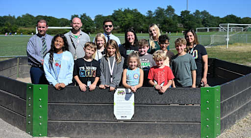 John S. Hobart Elementary School, PTO Unveil New Gaga Ball Pit