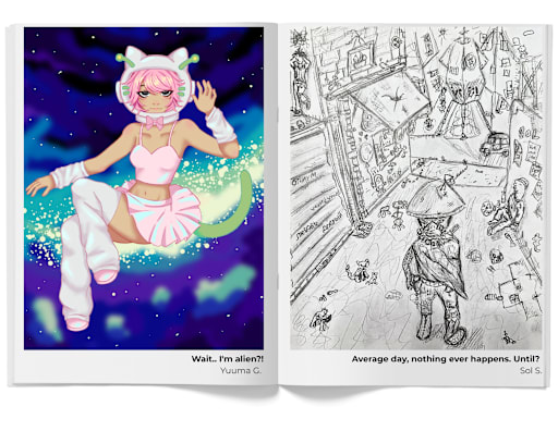 The Sketchbook Zine - St. Pius X-St. Matthias Academy