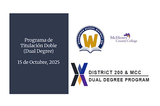 Dual Degree Program - Woodstock Community Unit School District 200