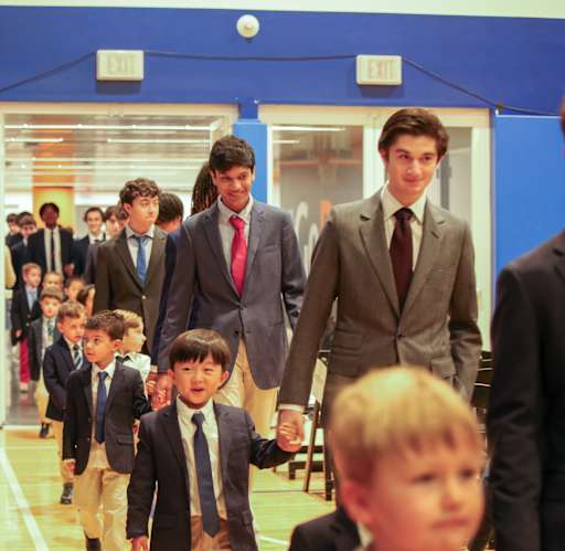 Collegiate School students