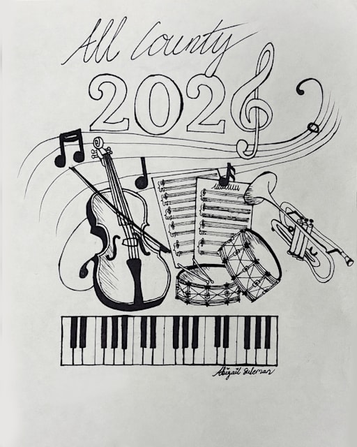 Sophomore's Artwork Selected for NMEA All-County Music | Post Details