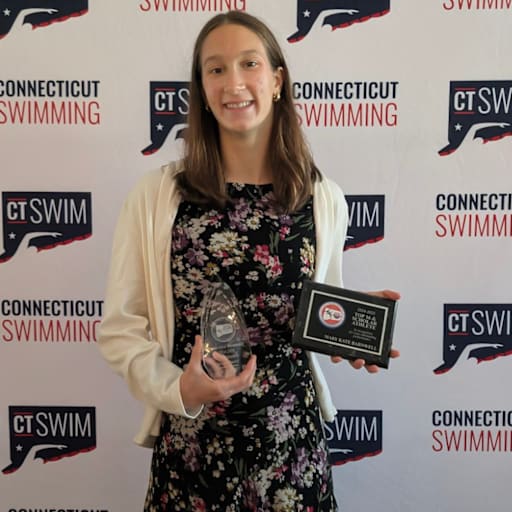 Mary Kate B. '27 Receives Prestigious Connecticut Swimming Judy