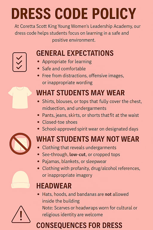Dress Code - Coretta Scott King Young Women's Leadership Academy